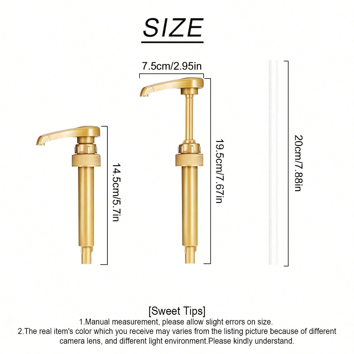 1/2/4/6Pcs Golden Syrup Pump,  - đánh giá và giá Coffee Extraction Equipment