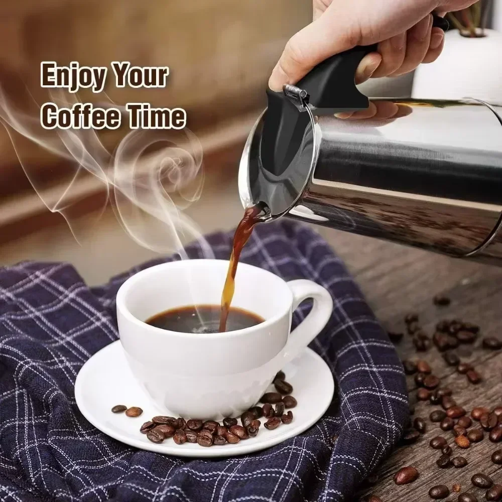 Coffee Maker Moka Pot 50ml-600 - đánh giá và giá Coffee Equipment Machine