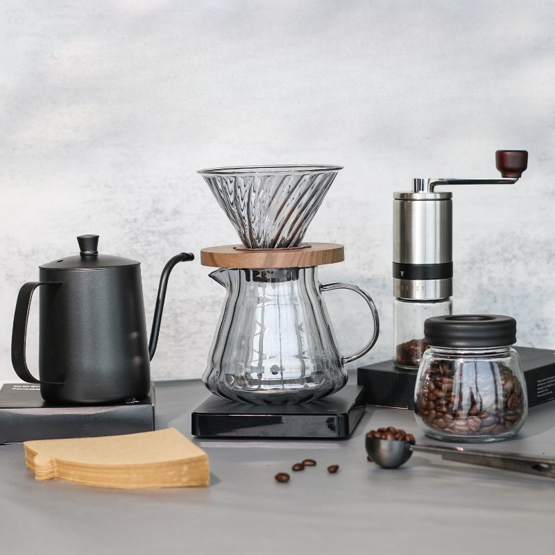 Hand brewed coffee pot set gif - đánh giá và giá Coffee Equipment Gift Set