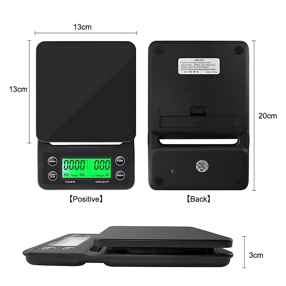 5/3kg LCD Electronic Drip Coff - đánh giá và giá Scale Drip Timer