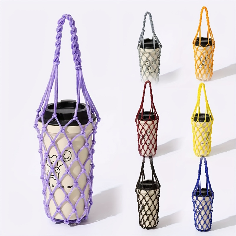 1Pc Portable Crochet Cup Holde - đánh giá và giá Coffee Equipment Organizer