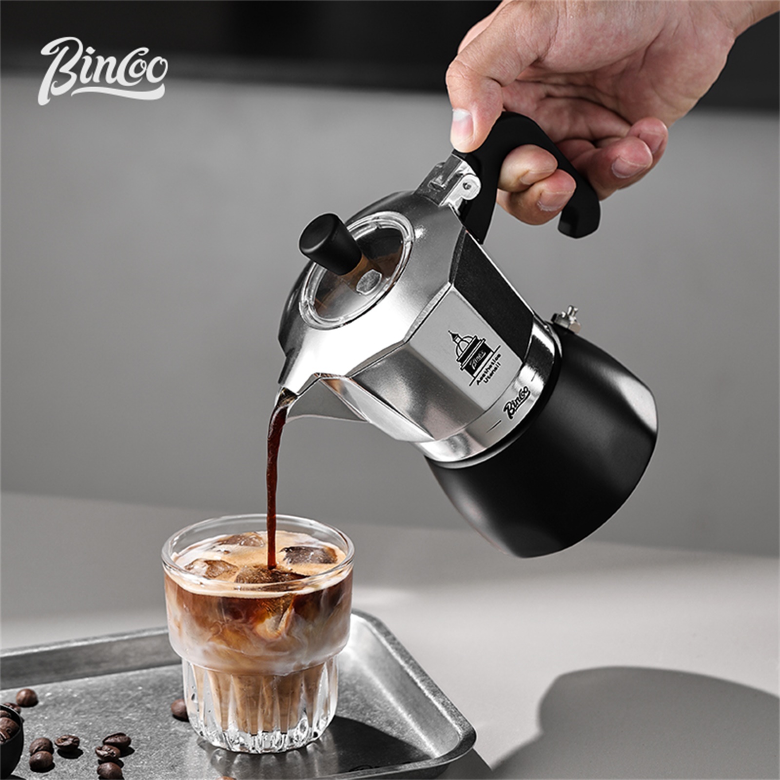 BINCOO Double Valve Moka Pot，E - đánh giá và giá Coffee Equipment Machine