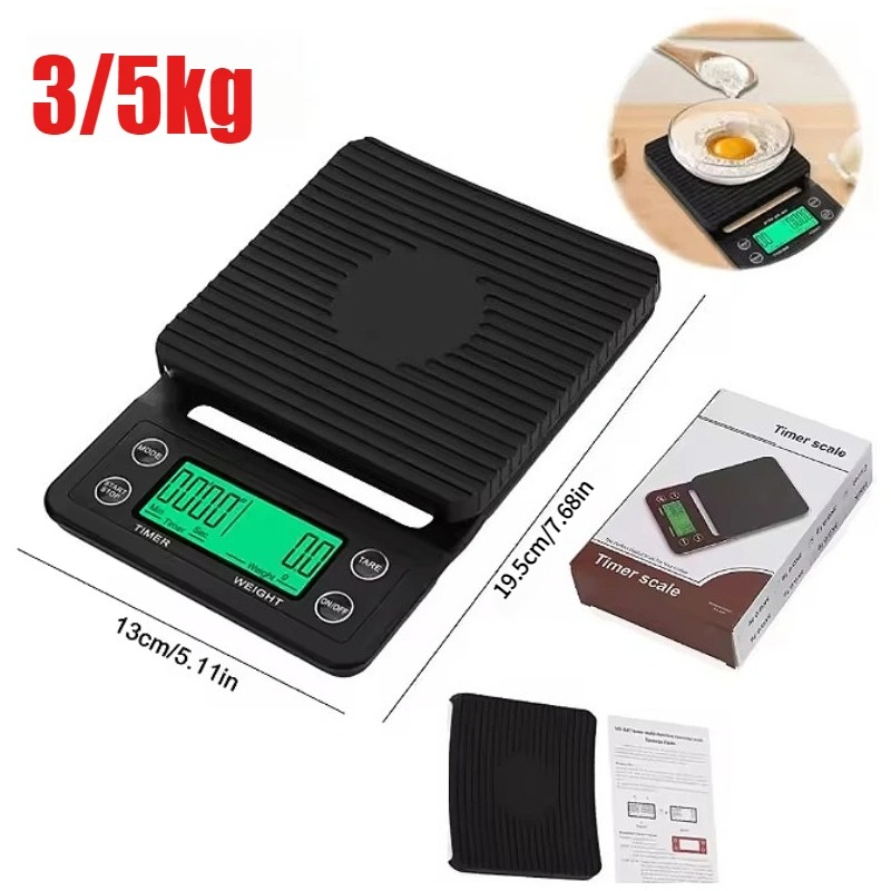 Kitchen Tools Coffee Scale wit - đánh giá và giá Scale Drip Timer
