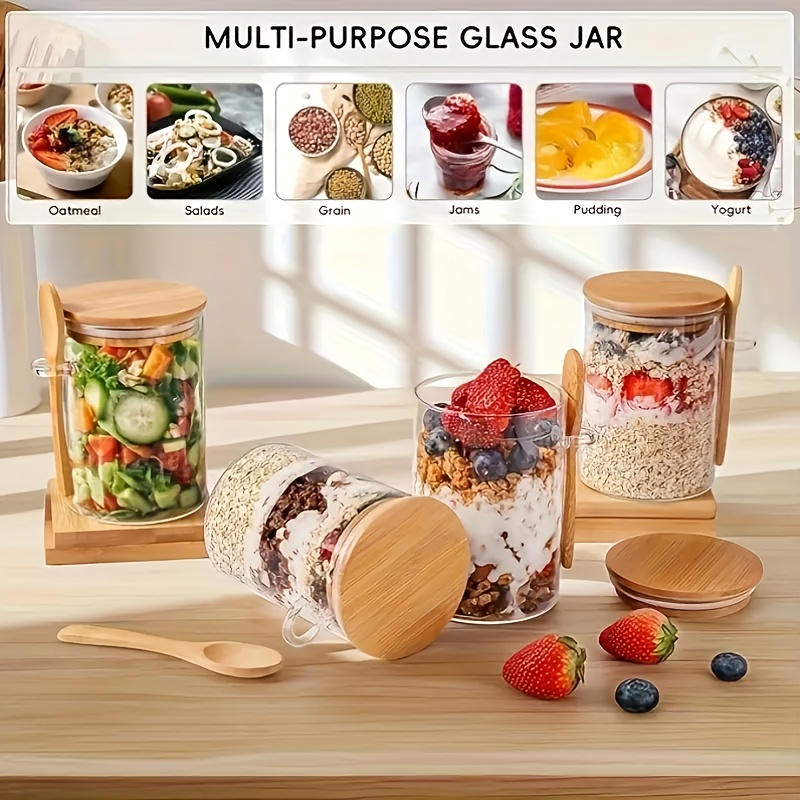 1/2/4/8Pcs Oatmeal Glass Cup S - đánh giá và giá Coffee Equipment Organizer