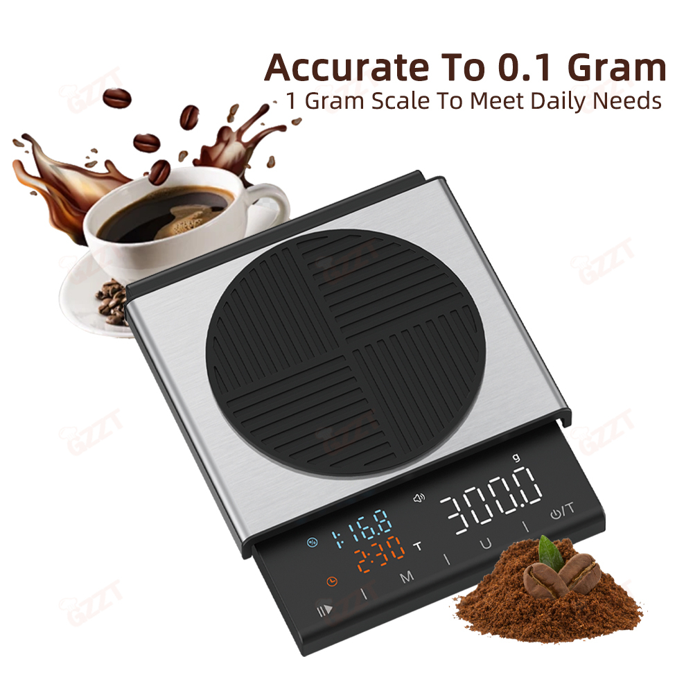 GZZT 22R Digital Kitchen Coffe - đánh giá và giá Scale Drip Timer