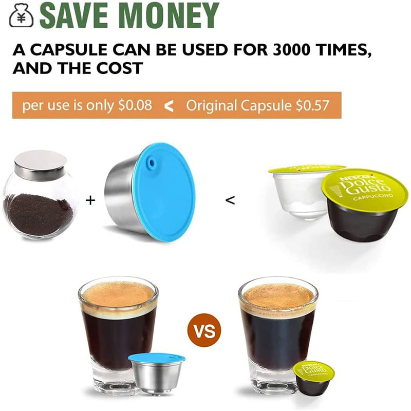 Dolce Gusto Machine Reusable C - đánh giá và giá Coffee Equipment Machine