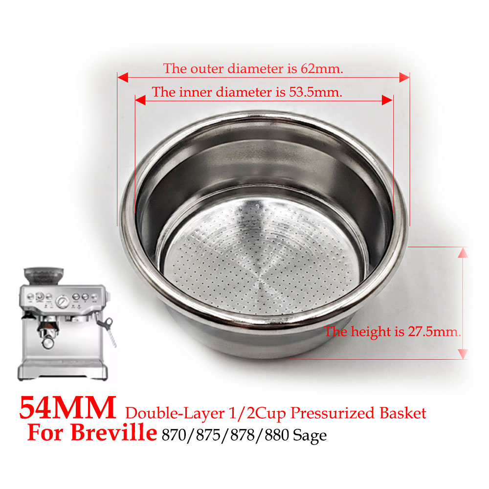 54mm Dual-Layer Pressurized Fi - đánh giá và giá Coffee Extraction Equipment