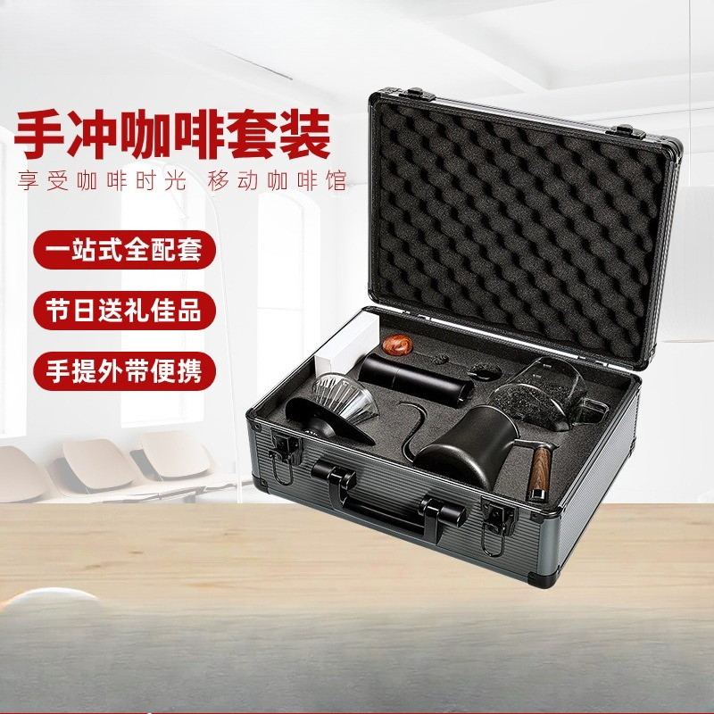 Travel portable hand-brewed co - đánh giá và giá Coffee Equipment Gift Set