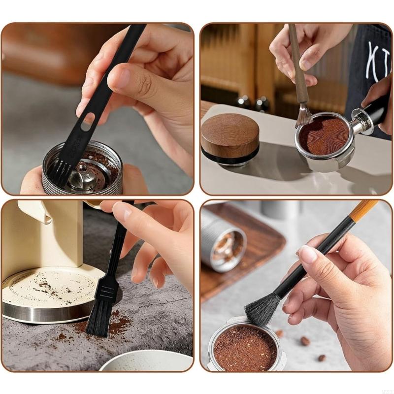 Bộ 4 chổi vệ sinh máy pha cà p - đánh giá và giá Coffee Equipment Maintenance